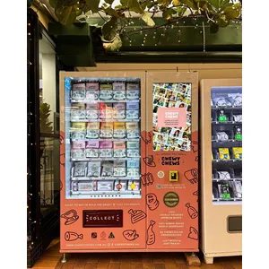 Micron smart pet vending machine for dog food treats vending machine with e-wallet card reader accept customize